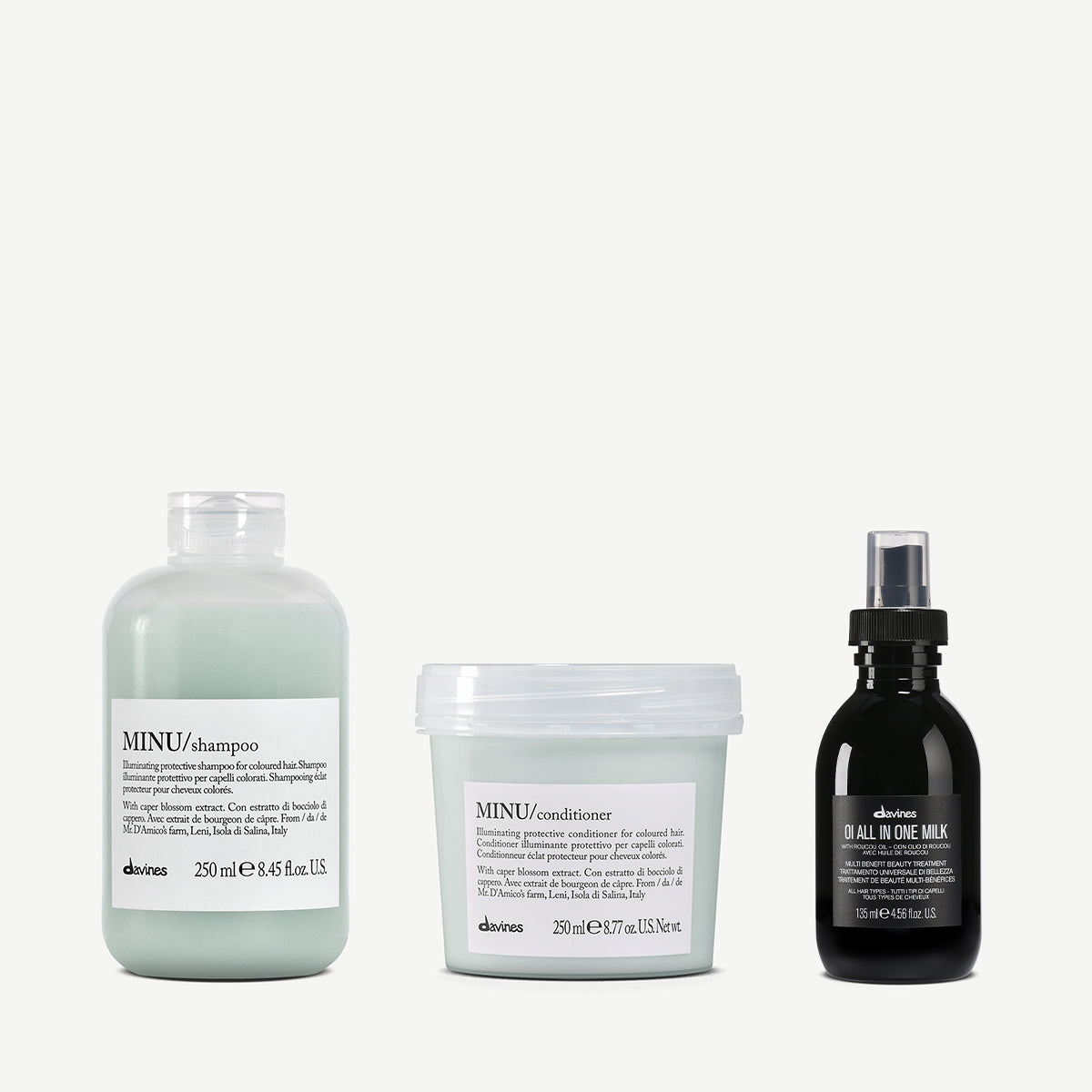MINU + OI Kit 1  3 pz.Davines
