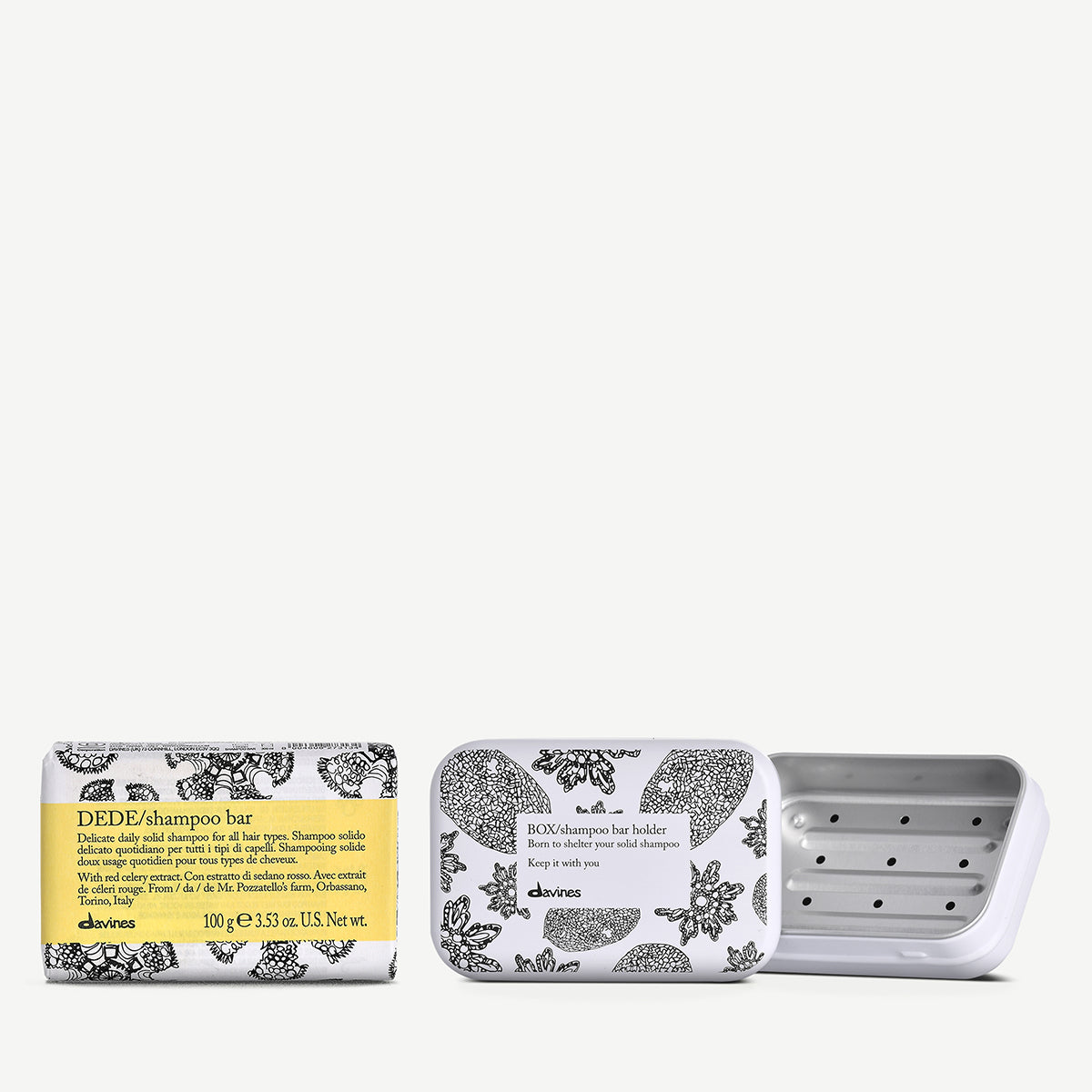 DEDE Shampoo bar + Custodia 1  Davines
