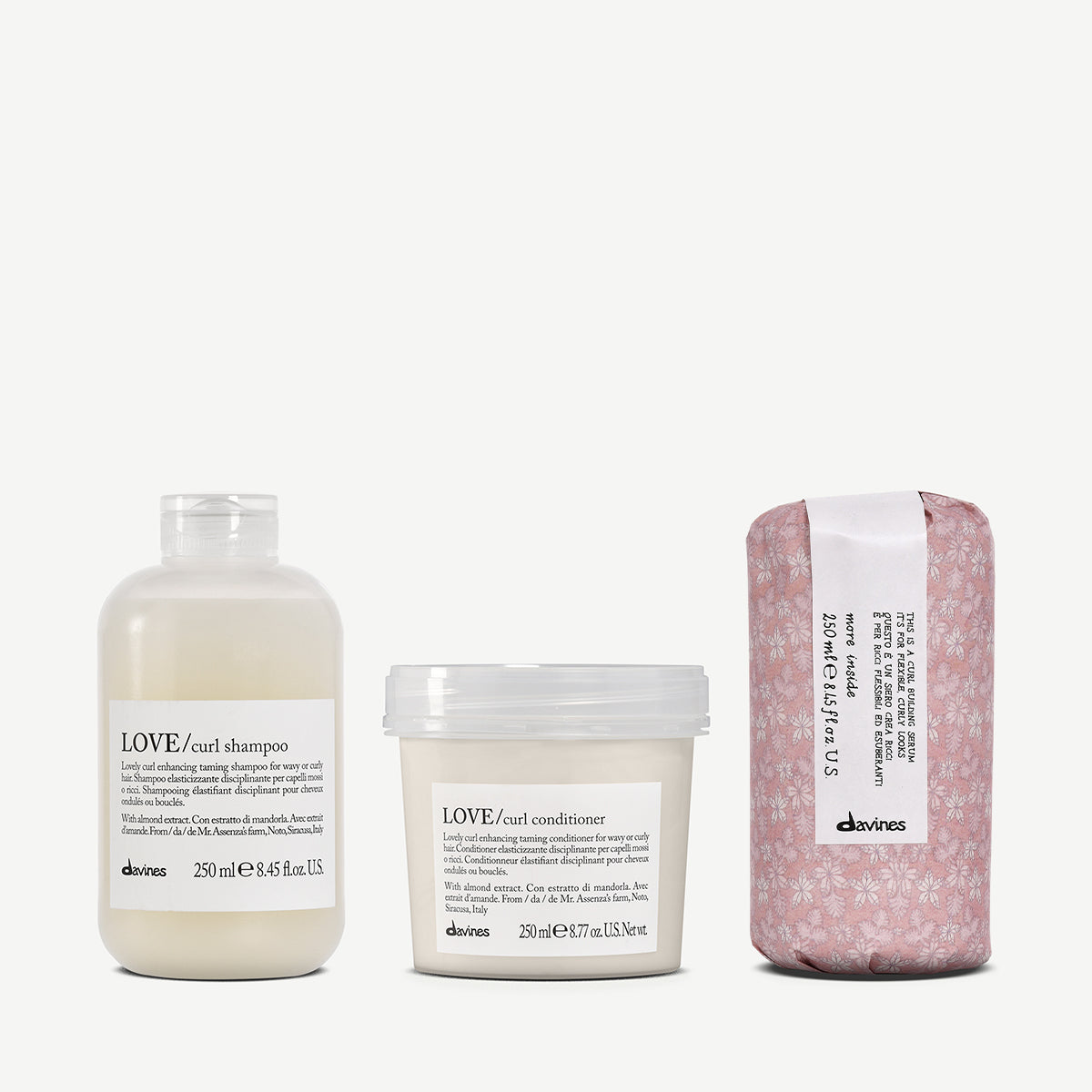 Kit coccola per i ricci 1  3 pz.Davines
